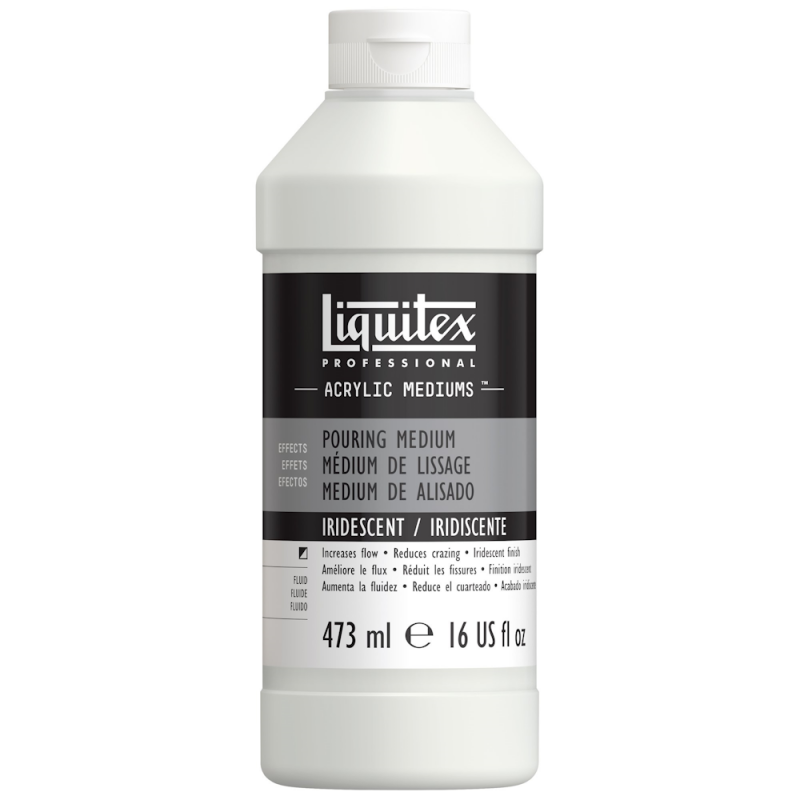 Pro Acrylic Iridescent Pouring Medium (473ml)
