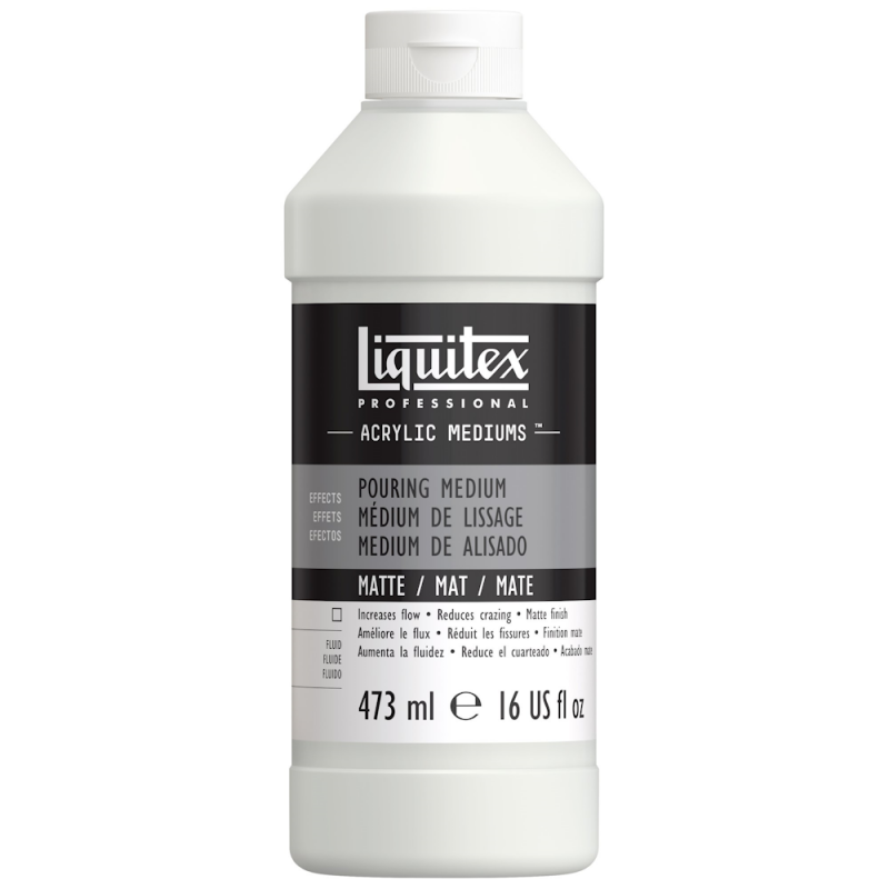 Pro Acrylic Matte Pouring Medium (473ml)