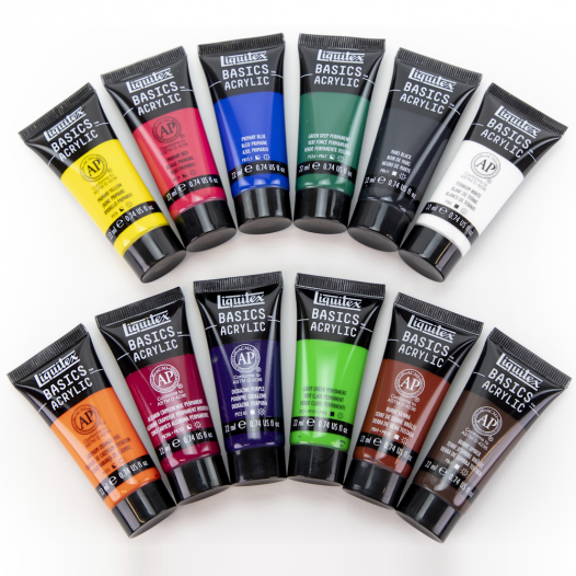 Liquitex Basics Acrylic Paint Set of 48 22ml