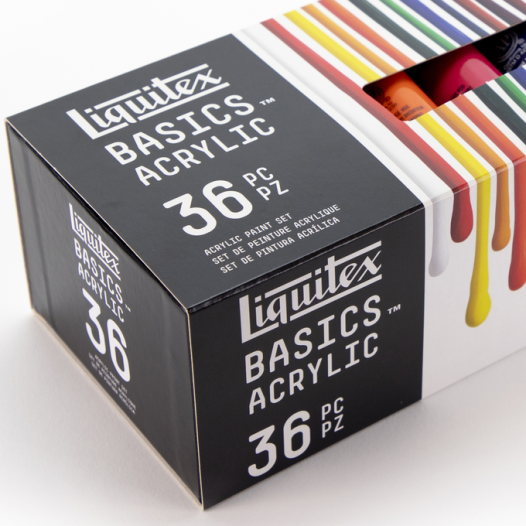 BASICS Acrylic Colour Set (36 x 22ml)