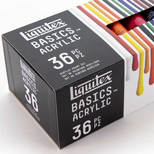 Liquitex basics acrylique set 36 x 22 ml - Basics Liquitex