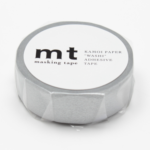 Washi Masking Tape - Silver