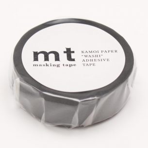 Washi Masking Tape - Matte Gray