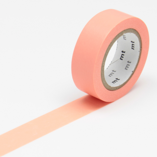 Washi Masking Tape - Salmon Pink