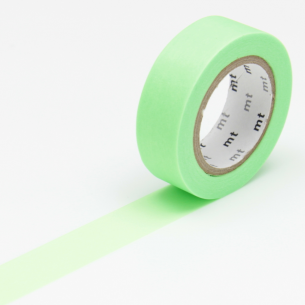 Washi Masking Tape - Shocking Green