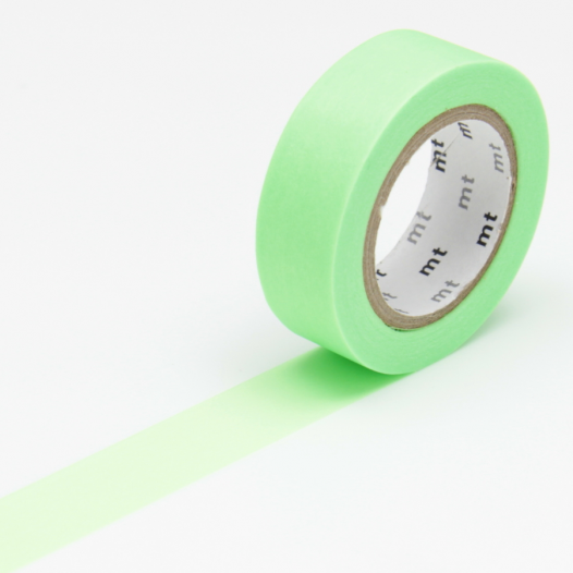 Washi Masking Tape - Shocking Green Washi Masking Tape - Shocking Green