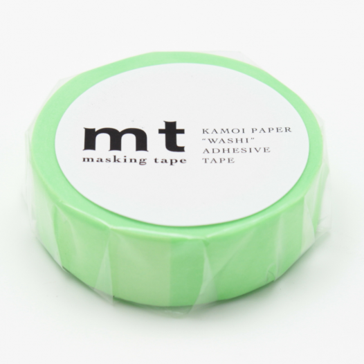 Washi Masking Tape - Shocking Green Washi Masking Tape - Shocking Green