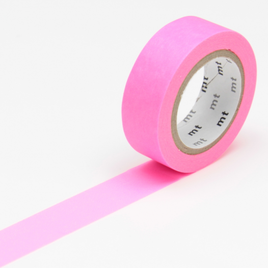 Washi Masking Tape - Shocking Pink