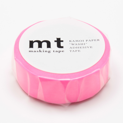 Washi Masking Tape - Shocking Pink