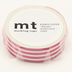 Washi Masking Tape - Border Framboise