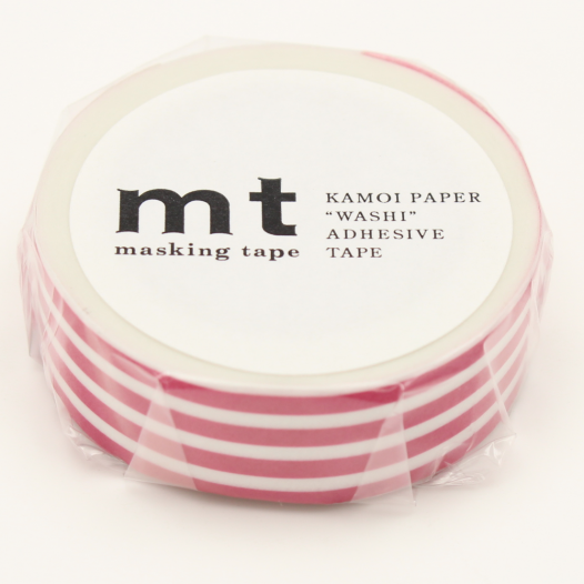 Washi Masking Tape - Border Framboise