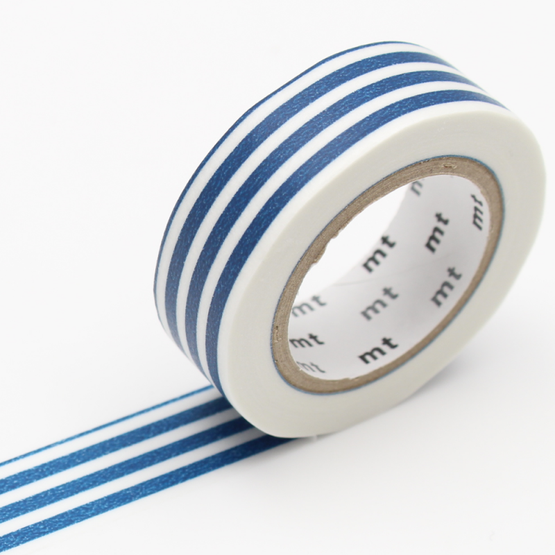 MT - Washi Border Indigo Masking Tape