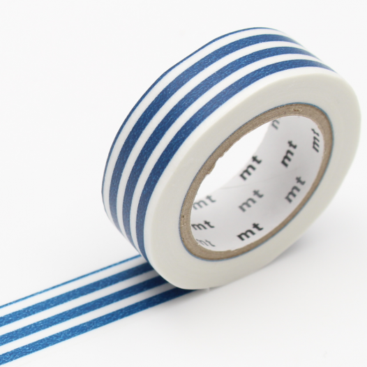 Washi Masking Tape - Border Indigo