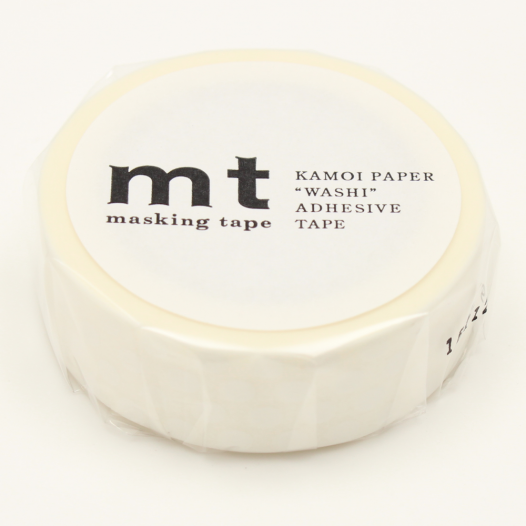 Washi Masking Tape - Dot White