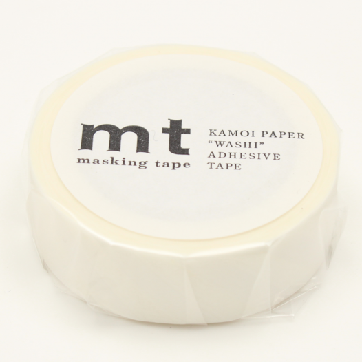 Washi Masking Tape - Stripe White