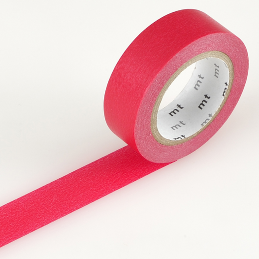 Solid Neon Pink Washi Tape – beve!