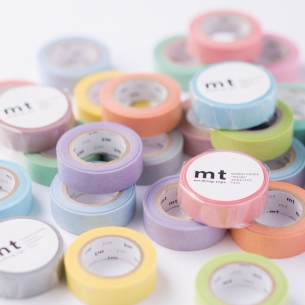 Washi Masking Tape - Dot Milk Tea