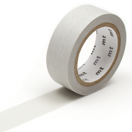 Washi Masking Tape - Pastel Pearl Gray Washi Masking Tape - Pastel Pearl Gray