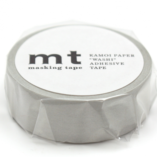 Washi Masking Tape - Pastel Pearl Gray Washi Masking Tape - Pastel Pearl Gray