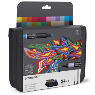 Promarker Arts & Illustration Wallet (24 + 1)