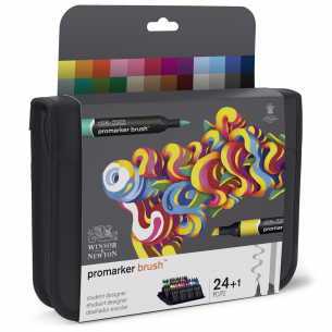 Promarker Brush Student Designer Wallet (25pc) Promarker Brush Student Designer Wallet (25pc)