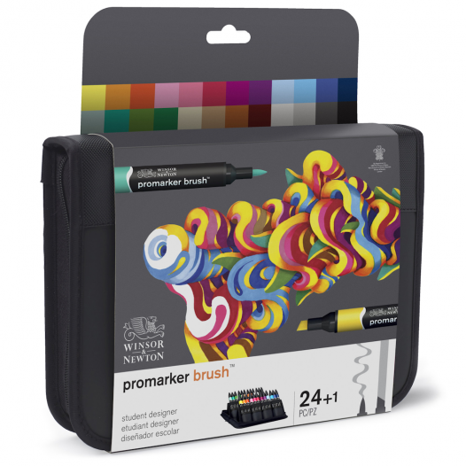 Promarker Brush Student Designer Wallet (25pc)