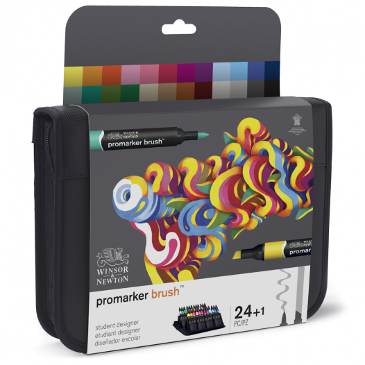 Promarker Brush Student Designer Wallet (25pc) Promarker Brush Student Designer Wallet (25pc)