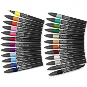 Promarker Brush Student Designer Wallet (25pc)