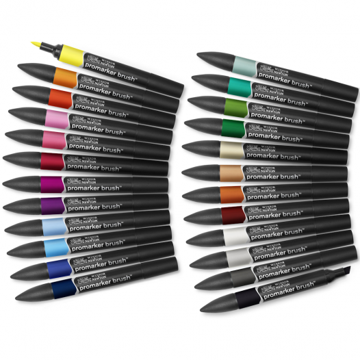 Winsor & Newton Promarker Pastel Tone Set (6pc)