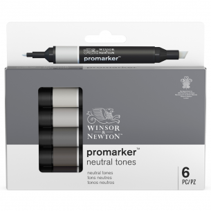 Promarker Neutral Tone Set (6pc) Promarker Neutral Tone Set (6pc)