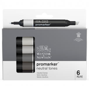 Promarker Neutral Tone Set (6pc)