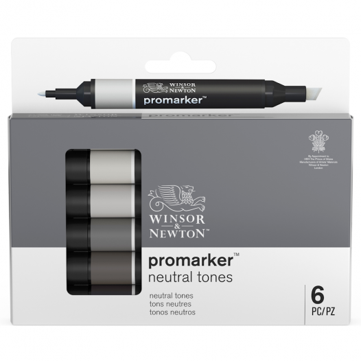 Promarker Neutral Tone Set (6pc) Promarker Neutral Tone Set (6pc)
