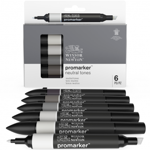 Promarker Neutral Tone Set (6pc) Promarker Neutral Tone Set (6pc)