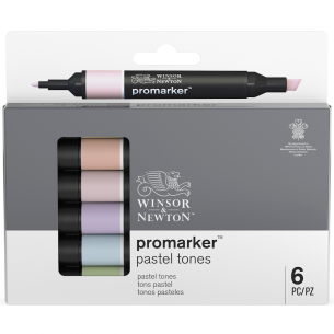 Promarker Pastel Tone Set (6pc)