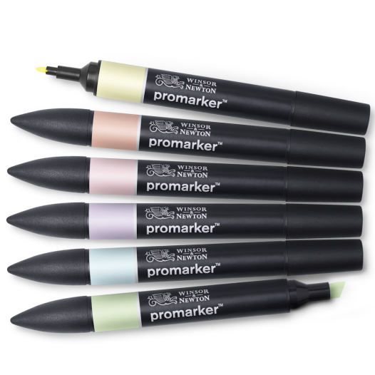 Promarker Pastel Tone Set (6pc) Promarker Pastel Tone Set (6pc)
