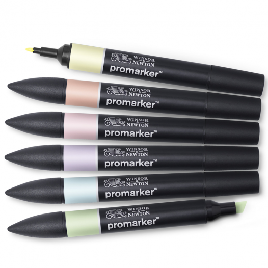 Promarker Pastel Tone Set (6pc)