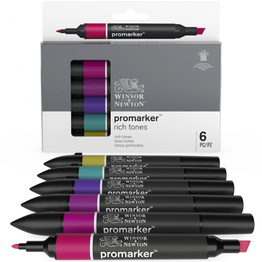 Promarker Rich Tone Set (6pc)