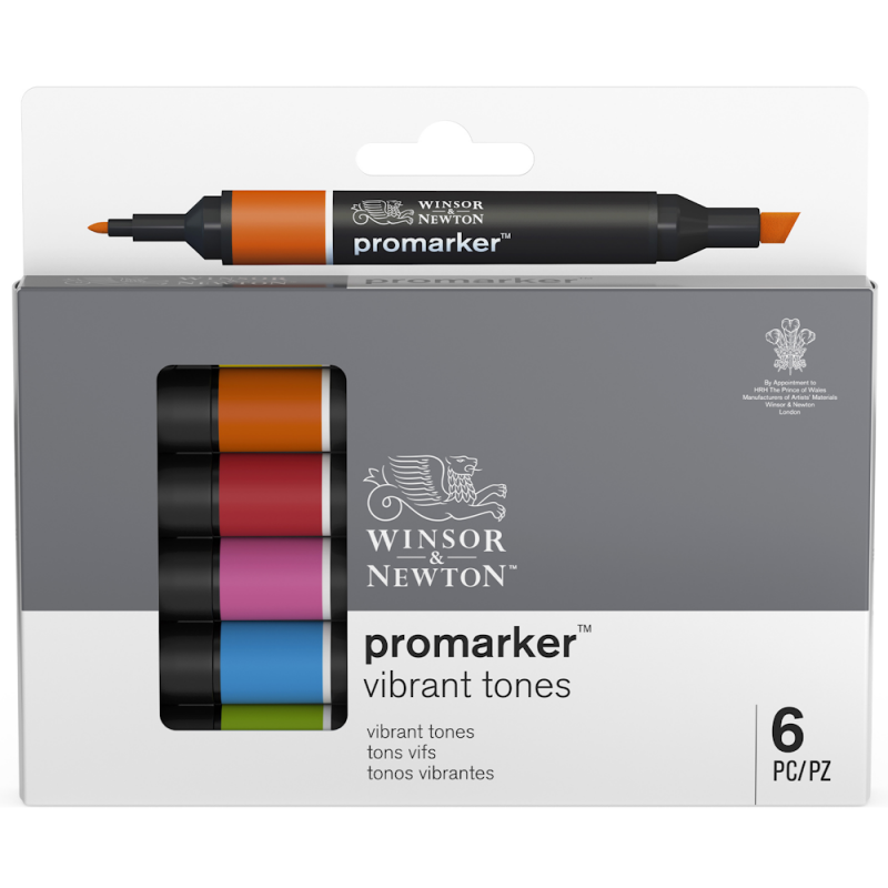 Promarker Vibrant Tone Set (6pc)