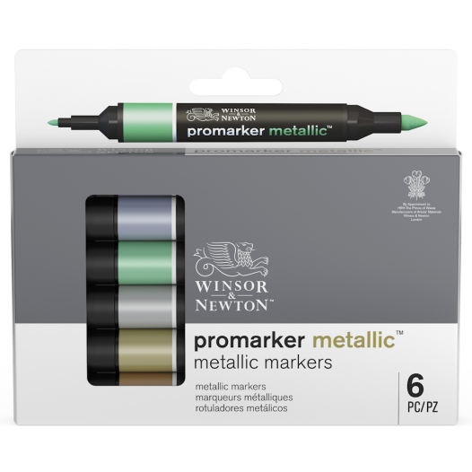 Promarker Metallic Tone Set (6pc) Promarker Metallic Tone Set (6pc)