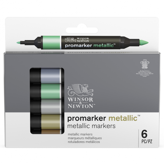 Promarker Metallic Tone Set (6pc)