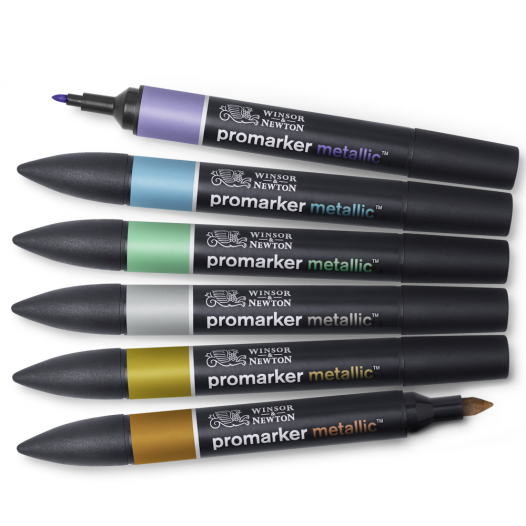 Promarker Metallic Tone Set (6pc) Promarker Metallic Tone Set (6pc)