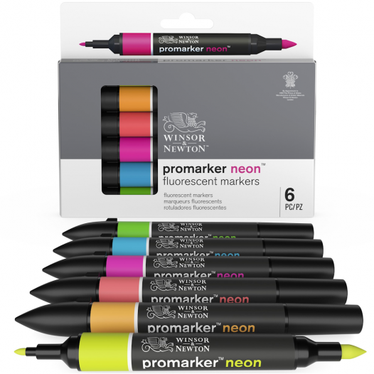 Promarker Neon Tone Set (6pc)