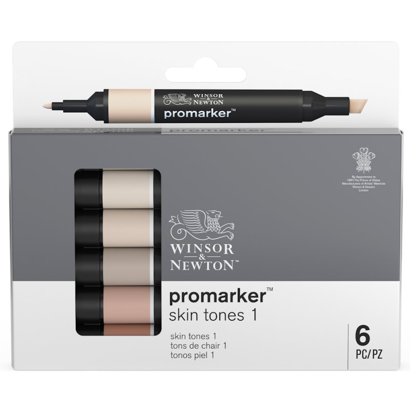 ProMarker 6-set Skin Tones 1