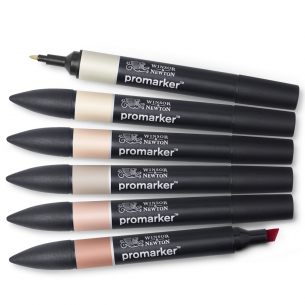 Promarker Skin Tone Set One (6pc)