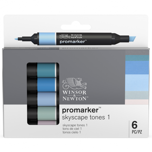 ProMarker Skyscape Tone Set One (6pc)