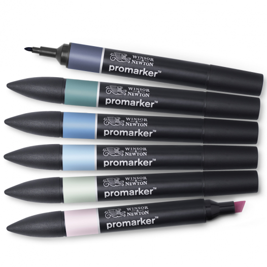 ProMarker Skyscape Tone Set One (6pc) ProMarker Skyscape Tone Set One (6pc)