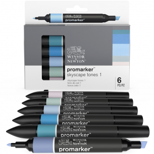 ProMarker Skyscape Tone Set One (6pc)