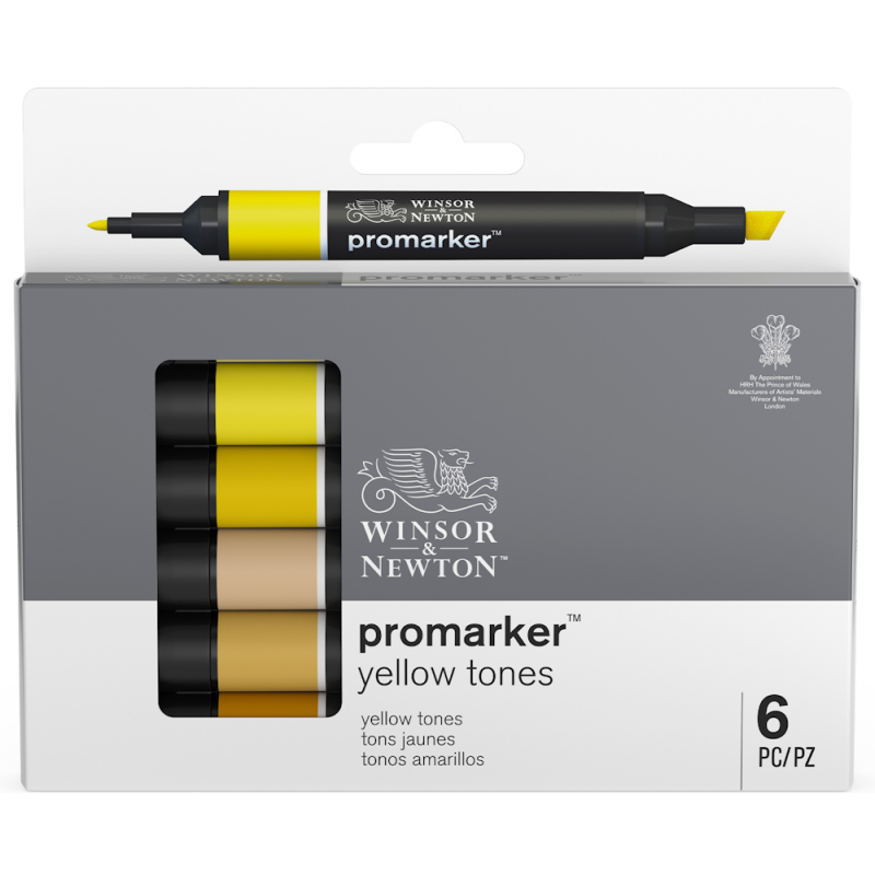 Winsor & Newton ProMarker Neon, Set of 6