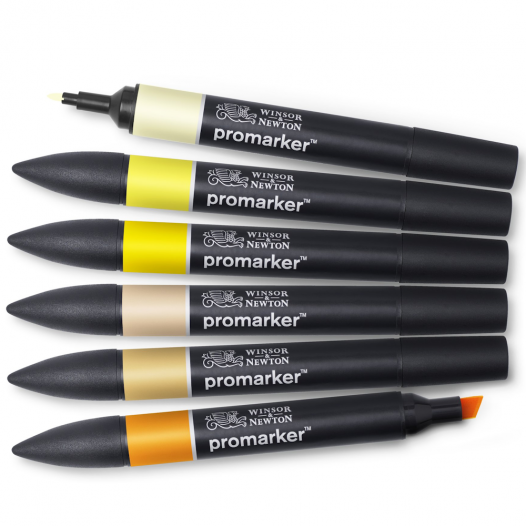 Promarker Yellow Tone Set (6pc) Promarker Yellow Tone Set (6pc)