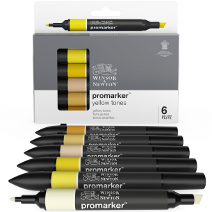 Promarker Yellow Tone Set (6pc) Promarker Yellow Tone Set (6pc)